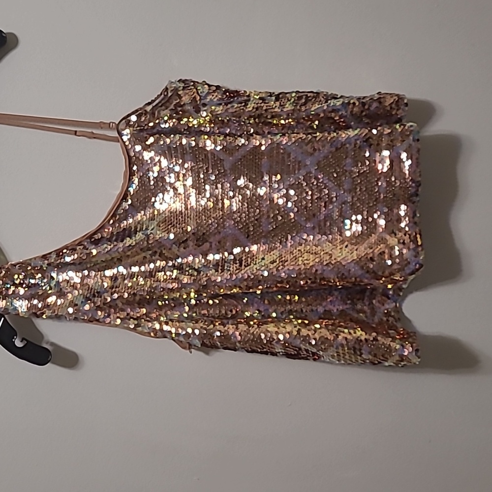 Free peopl sequin top
